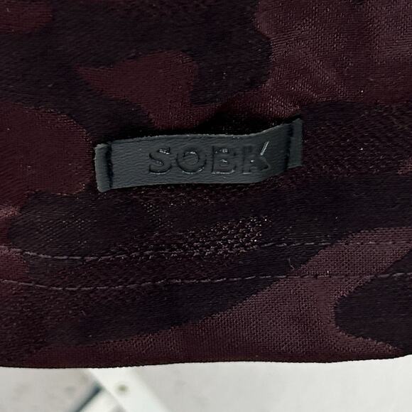 SOBK Straight Outta Brooklyn Camo Polo Shirt Camouflage Flex Fit Red L Large - Picture 4 of 8